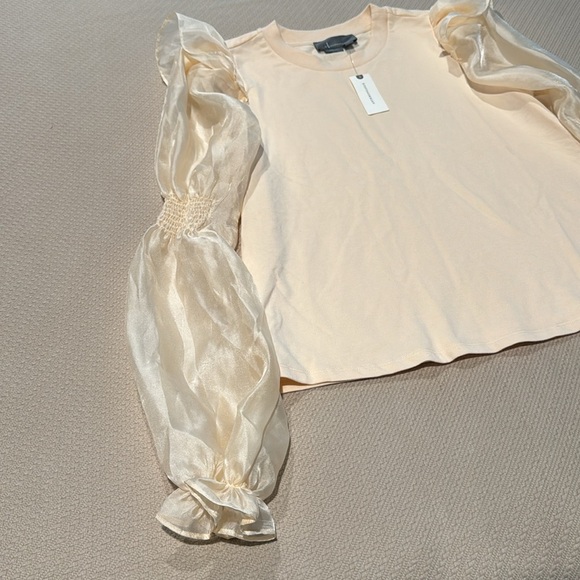 Anthropologie Puff-Sleeve Blouse - Picture 4 of 12